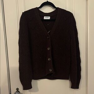 Old Navy Women's Dark Brown Cardigan